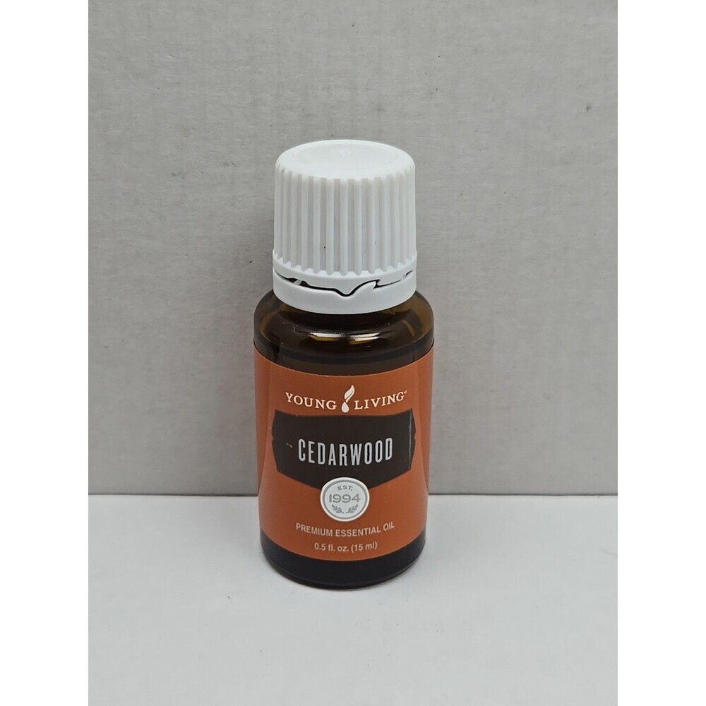Young Living Cedarwood Essential Oil 15ml Half Oz New Sealed Aromatherapy - Picture 2 of 8